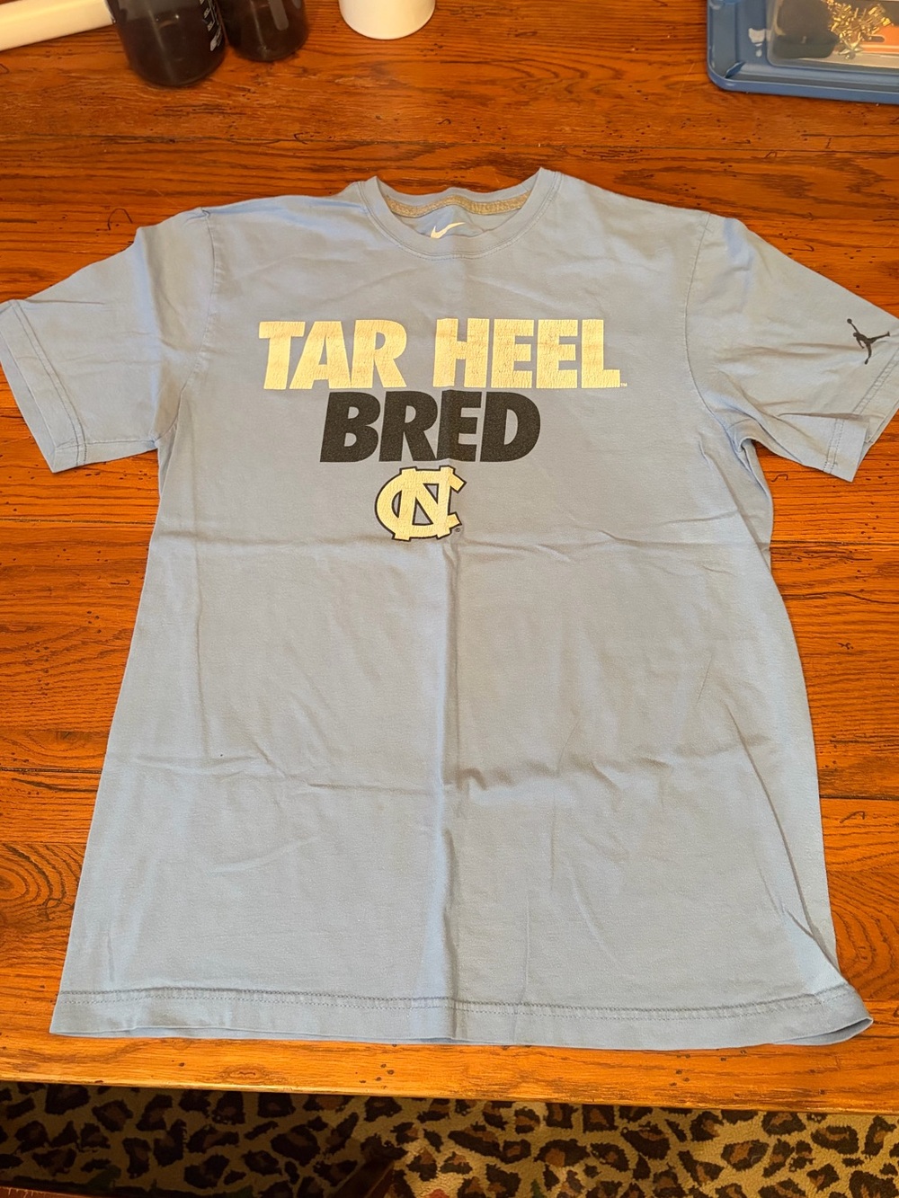 Nike Light Blue Tar Heel BRED Graphic Tee